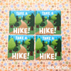 Take A Hike - Vinyl Sticker