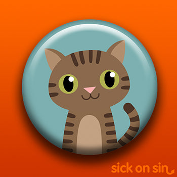 Brown Tabby Cat - 9 Lives Club - Accessory