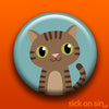 Brown Tabby Cat - 9 Lives Club - Accessory