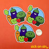 Fruit & Veg Gang - Vinyl Sticker