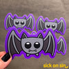 Happy Bat - Vinyl Sticker