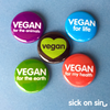 Vegan Series - Button / Magnet Set