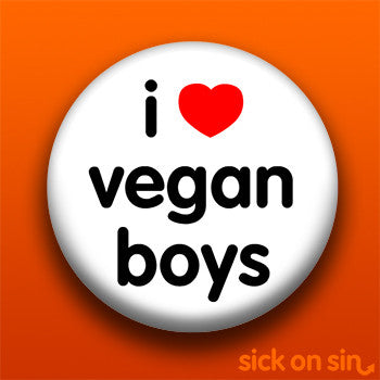 I Love Vegan Boys - Accessory
