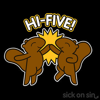 Hi Five Squirrels - Kid / Infant Tee (* ALMOST GONE! *)