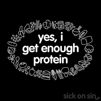 Yes I Get Enough Protein - Kid / Infant Tee (* ALMOST GONE! *)